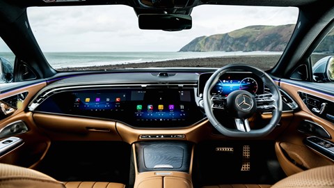 Mercedes E-Class Estate interior