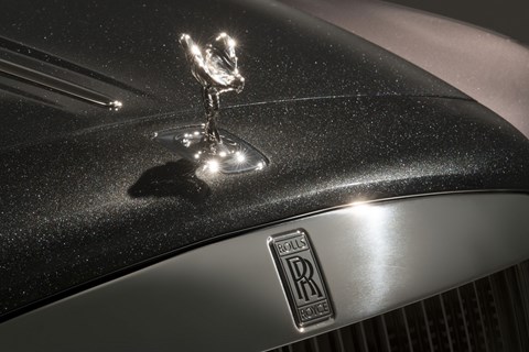 Rolls-Royce Ghost Elegance with Diamond Stardust paint at Geneva 2017