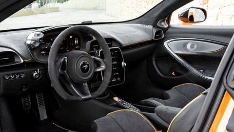 McLaren Artura Spider interior