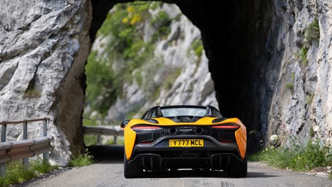McLaren Artura Spider rear