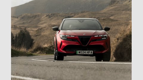 Alfa Romeo front on verdict picture