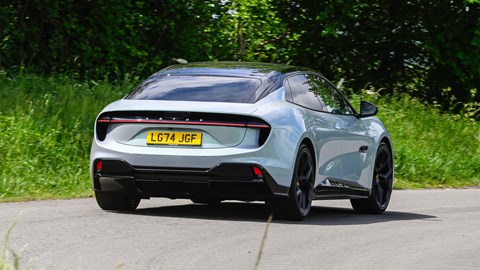 Lotus Emeya rear cornering