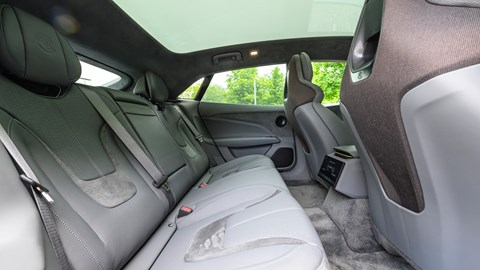 Lotus Emeya interior rear