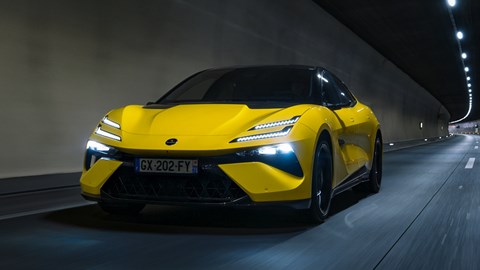 Lotus Emeya front driving