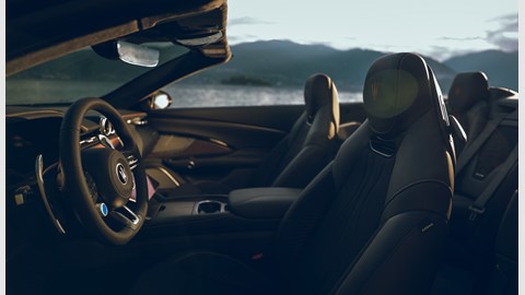 Maserati GranCabrio Folgore cabin