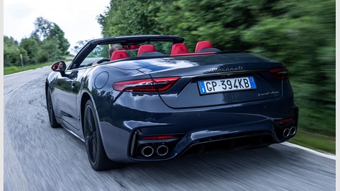Maserati GranCabrio Trofeo rear action