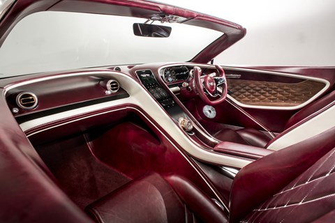 Bentley EXP 12 Speed 6e at Geneva 2017 - interior