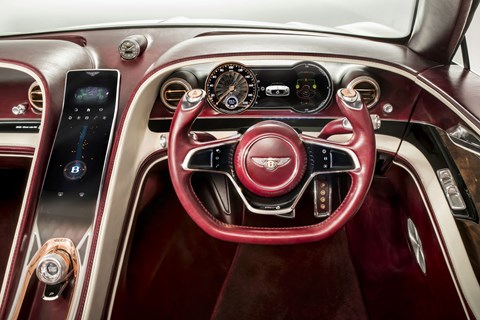 Bentley EXP 12 Speed 6e at Geneva 2017 - interior