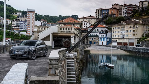 Audi Q6 e-Tron front three quarters