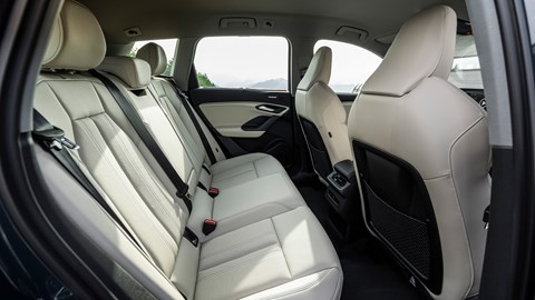 Audi Q6 e-Tron rear seats