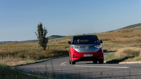 VW ID.Buzz GTX review - on the road distant dynamic