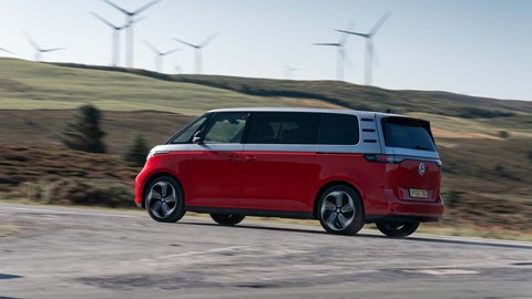 VW ID.Buzz GTX review - rear and side