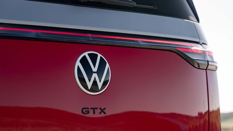 VW ID.Buzz GTX review - badge detail