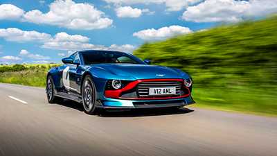 Aston Martin Valour front tracking