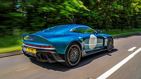 Aston Martin Valour rear tracking