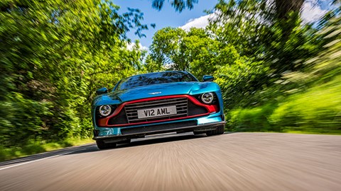 Aston Martin Valour front action