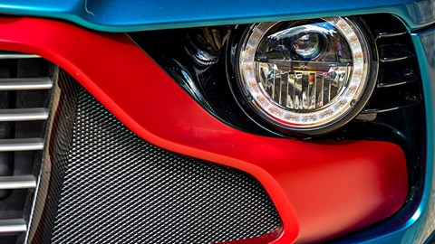 Aston Martin Valour headlight