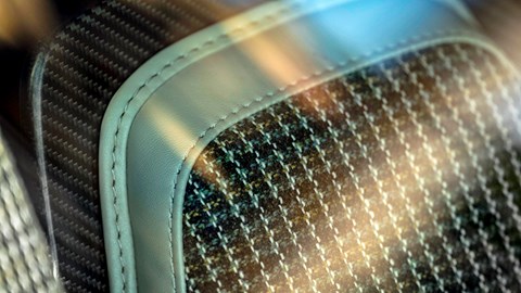 Aston Martin Valour seat fabric