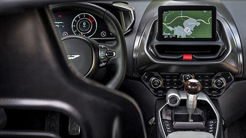 Aston Martin Valour dashboard