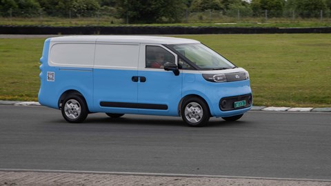 The Maxus eDeliver 5 puts style over some elements of practicality.