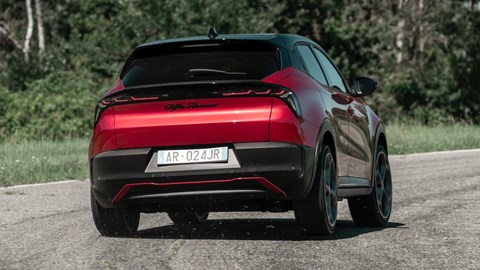 Alfa Romeo Junior Veloce rear cornering