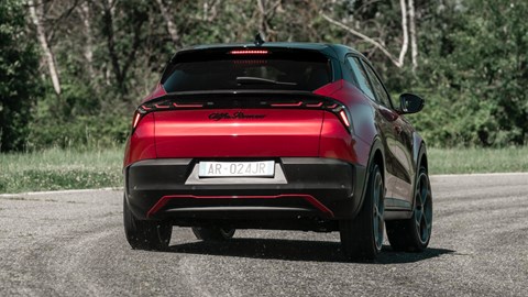 Alfa Romeo Junior Veloce rear cornering