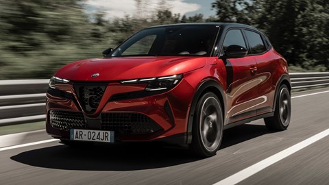 Alfa Romeo Junior Veloce front driving