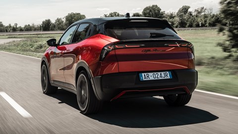 Alfa Romeo Junior Veloce rear driving