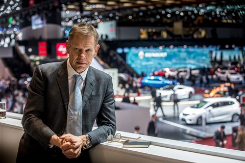 Gavin Green at the Geneva motor show 2017