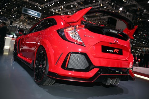 Honda Civic Type R at the 2017 Geneva motor show