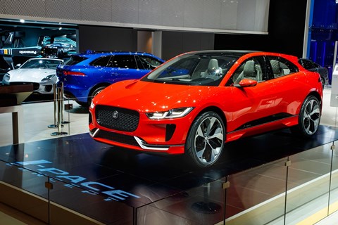 The Jaguar I-Pace at Geneva