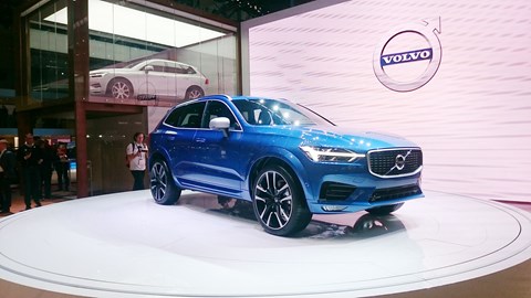 The Volvo XC60 at Geneva motor show