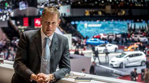 Gavin Green at the 2017 Geneva motor show