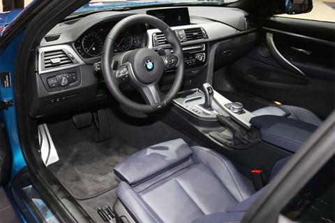 BMW 4-series update at the 2017 Geneva motor show