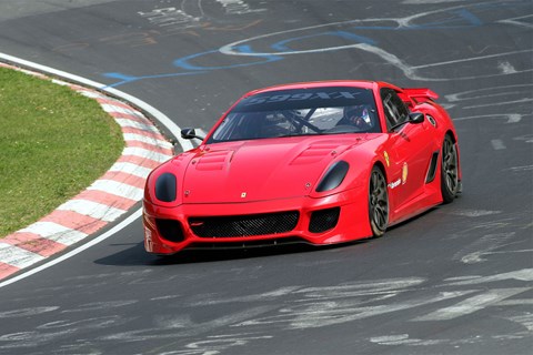 Ferrari 599XX at the Nurburgring