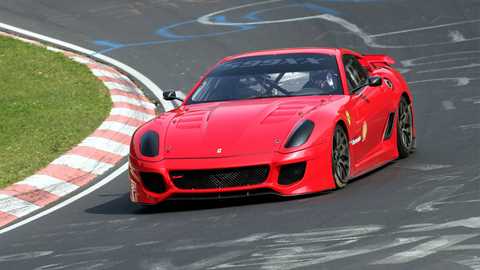Ferrari 599XX at the Nurburgring