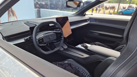 Polestar Concept BST, interior, on display at Goodwood Festival of Speed 2024