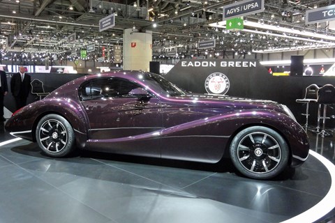 Eadon Green Black Cuillin at the 2017 Geneva motor show