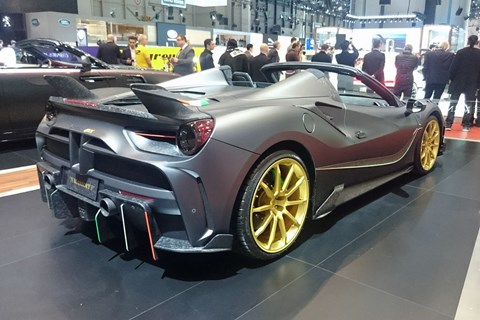 Mansory 4XX Siracusa Spider at 2017 Geneva motor show