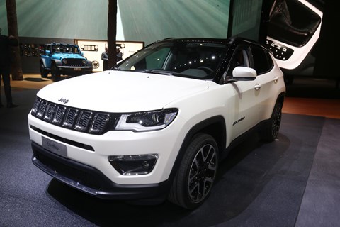 Jeep Compass at the 2017 Geneva motor show