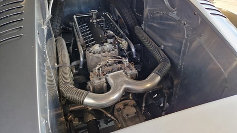 Auto Union Type 52 Schnellsportwagen V16 engine, on display at Goodwood Festival of Speed 2024