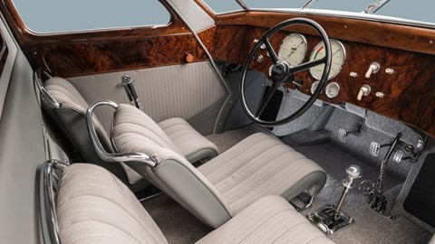 Auto Union Type 52 Schnellsportwagen interior, studio