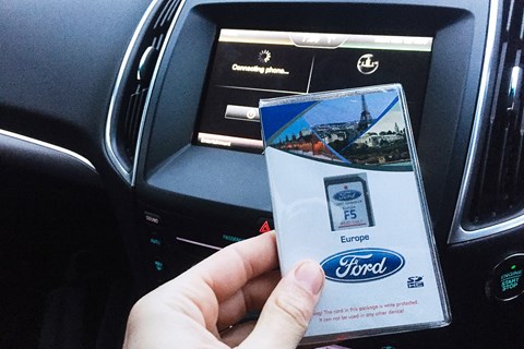 Ford Edge navigation SD card