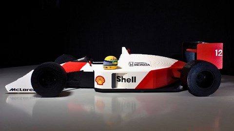 Lego McLaren MP4/4 side