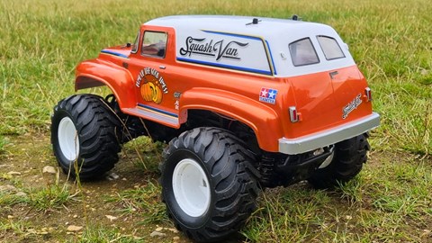 Tamiya Squash Van rear