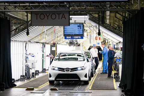 Toyota's Burnaston plant