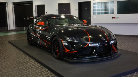 Supra GT4 in the lobby