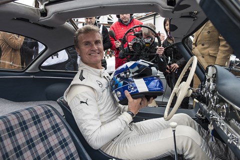 David Coulthard in a Gullwing at #75MM