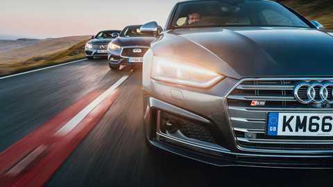 Audi S5 vs Mercedes-AMG C43 vs Infiniti Q60 S Sport 3.0t