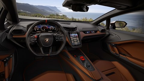 Lamborghini Temerario cabin